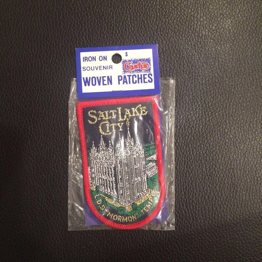 VINTAGE PATCH NEW IN PACKAGE SALT LAKE CITY